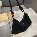 Luxus-Design-Handtasche mit glänzenden Strasssteinen