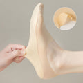 Unsichtbare, atmungsaktive Socken aus Eisseide