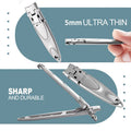 Ultradünne, tragbare Nagelknipser in Zikadenform