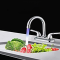 Temperaturgesteuerte Wasserhähne mit Farbwechsel