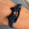 Geflochtenes Nylonarmband mit U-förmiger Schnalle