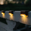 LED-Solar-Außenhoflampe (4 Stück)