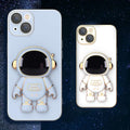 6D-Beschichtung Astronaut Hidden Stand Hülle Abdeckung für iPhone