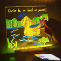 Sakerplus LED-Notiztafel mit Farben