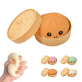 Dampfbrötchen-Squishy-Spielzeug (lustiges Quetschspielzeug)