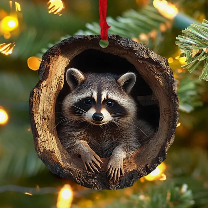 Weihnachtsanhänger aus Acryl