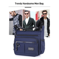 Freizeittasche für Herren mit mehreren Taschen