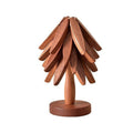 Ein Baum-Tischset mit Massivholzisolierung