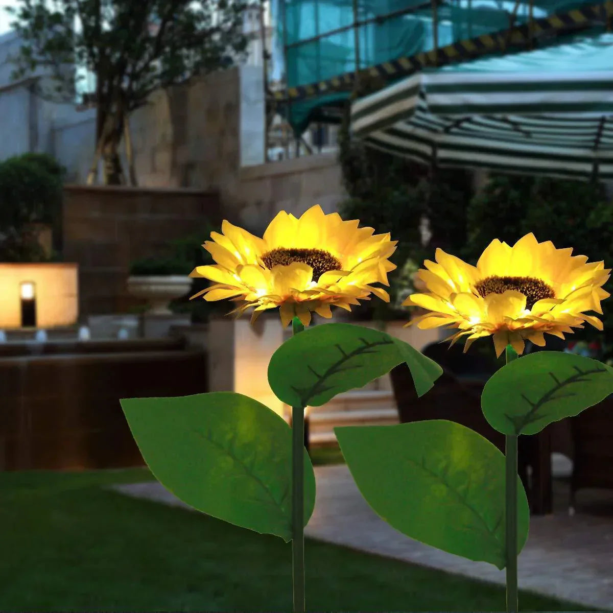 Solar-Sonnenblumenlicht, 2 Stk Zweitbild