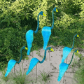 Wirbelnde Flamingo-Gartendekoration
