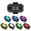 7-Farben-LED-Flugzeug-Blitzlichter und USB-Aufladung
