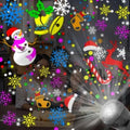 Projektorlicht für Weihnachten und Feiertage