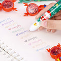 Niedliches Weihnachts-Glitzerstift-Set
