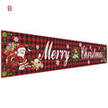 Weihnachten-Außenbereich-Banner-Flaggen-Ziehen