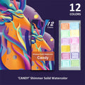 Solides Aquarellfarben-Set