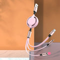 3 in 1 mobiles Ladekabel passend für iPhone