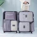 Set mit 7 Reise-Aufbewahrungstaschen