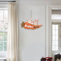 Oster-Happy-Schild-Dekoration