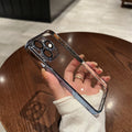 Modische transparente Hülle für das iPhone