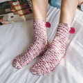 Cupcake-Socken aus Korallenfleece