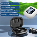 Drahtlose Bluetooth-Ohrhörer mit offenem Ohr und LCD-Display