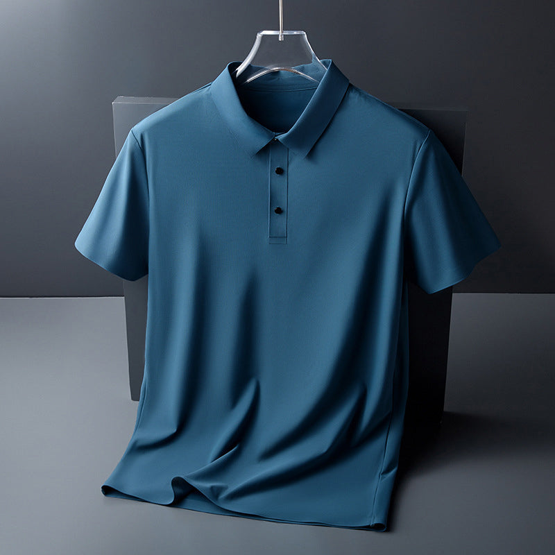 Eisseiden-Polo-T-Shirt