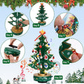 24-Tage-Countdown-Kalender mit Weihnachtsbaum, 24 Ornamenten