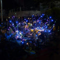 Solares Feuerwerk