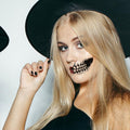 Halloween Streich Makeup Temporäres Tattoo