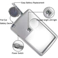 LED-Kartenlupe zum Lesen