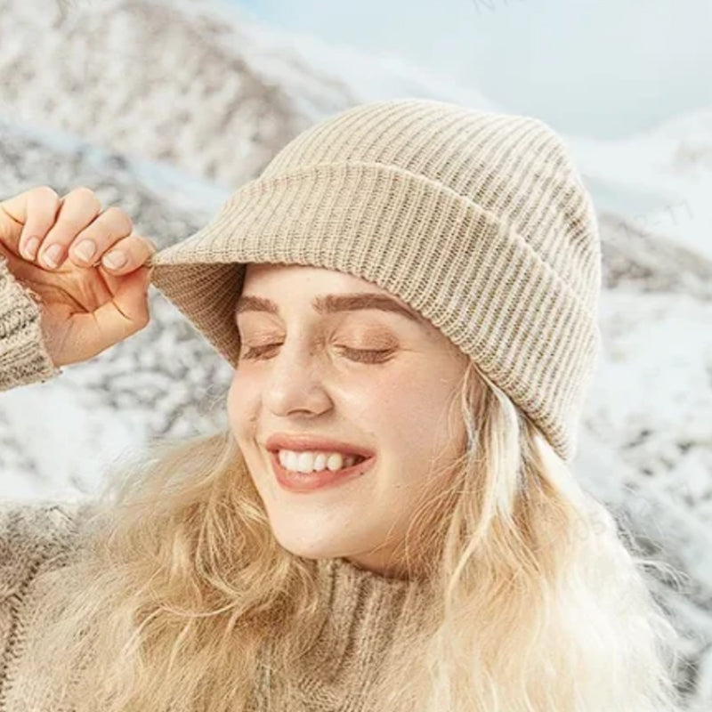 Klassische warme Wintermütze Zweitbild