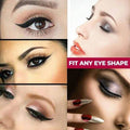Schnelle Eyeliner-Lidschatten-Schablonen