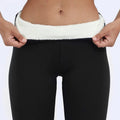Winter-Leggings mit Lammfell-Feeling
