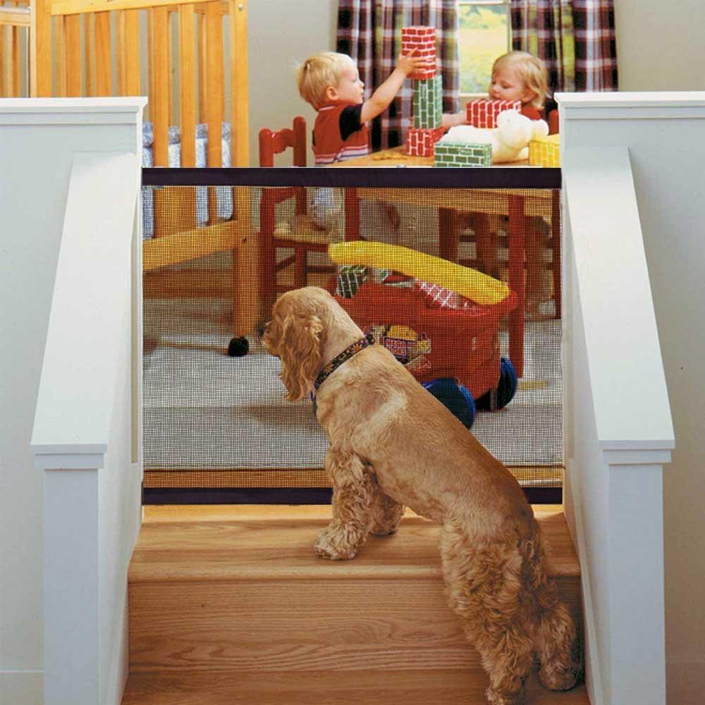 Tragbares Netz-Hundegitter für das Haus Zweitbild