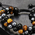 Verstellbares Armband aus Naturerz