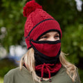 Winter-Set (Maske, Mütze, Schal)