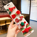 5-teiliges Weihnachts-Haarspangen-Set