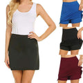 Workout-Plissee-Skorts