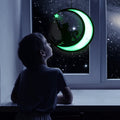 Mond-Schwarze-Katzen-Dekorationen
