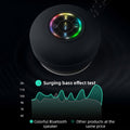 Mini-Bluetooth-Duschlautsprecher mit LED-Licht