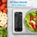 Intelligente Küchenwaage zur Ernährungsverfolgung