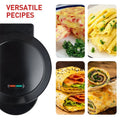Elektrischer Omelette-Maker mit zwei Zonen