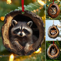Weihnachtsanhänger aus Acryl