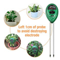 3-in-1-Bodentester-Sets mit Feuchtigkeit