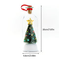 Weihnachtsbaum in einer Flasche