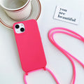 Solide Silikon-Lanyard-Hülle für das iPhone