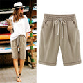 Lockere Damen-kurze Hose