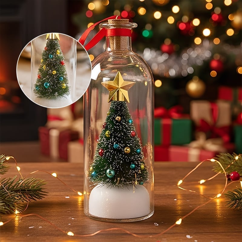 Weihnachtsbaum in einer Flasche Hauptbild