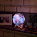 Galaxie-Mondlampe