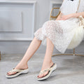 Strand-Flip-Flops mit Metallschnalle